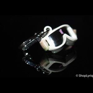 Juicy couture ski goggles charm